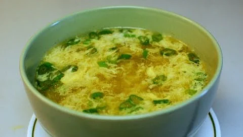 姜蛋花湯 Ginger Egg Drop Soup : Authentic Chinese Cooking . ( in 10 mins. ) - DayDayNews