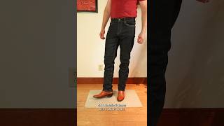 Levi's 541 jeans with cowboy boots 👖 #cowboyboots #mensjeans #mensfashion