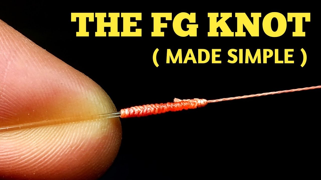 easiest knot to tie braid to fluorocarbon