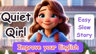 Learn English Through Stories | Grade Based Stories | Beginner Level | Girl Story in