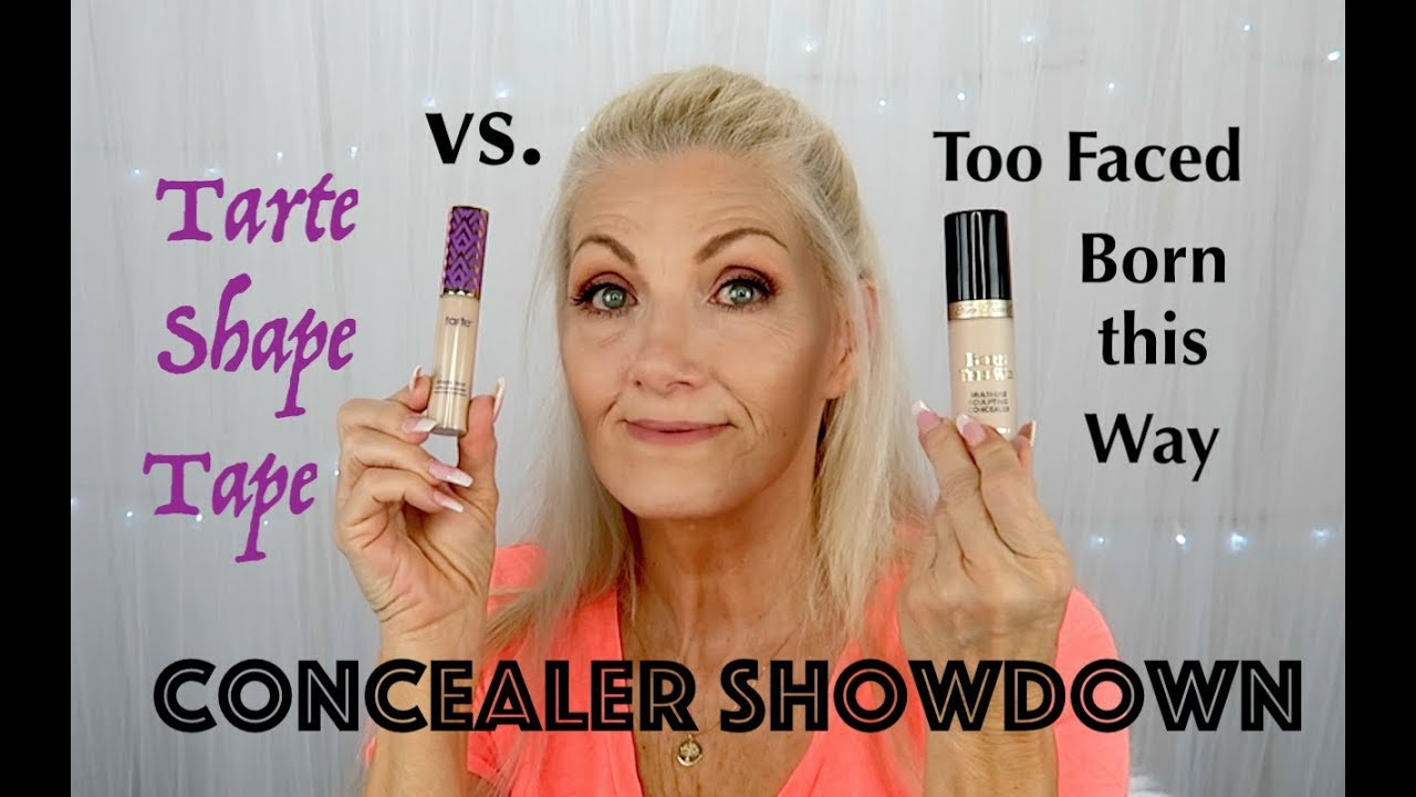 Concealer Showdown #4 - Tarte shape tape vs  "New" Too Faced Born this Way -  BentlyK