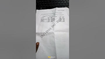 osmania University cost and management accounting question paper June 2022