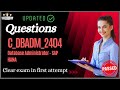 SAP C_DBADM_2404 Certification Questions and Study Material [Latest]