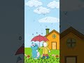 Rain Rain please go away ☔ #kidsanimation  #kids#shortsviral#kidsshorts #shortskids #rainraingoaway