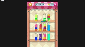 Water Sort Puzzle I Level 905 I  Facebook I SOLVED