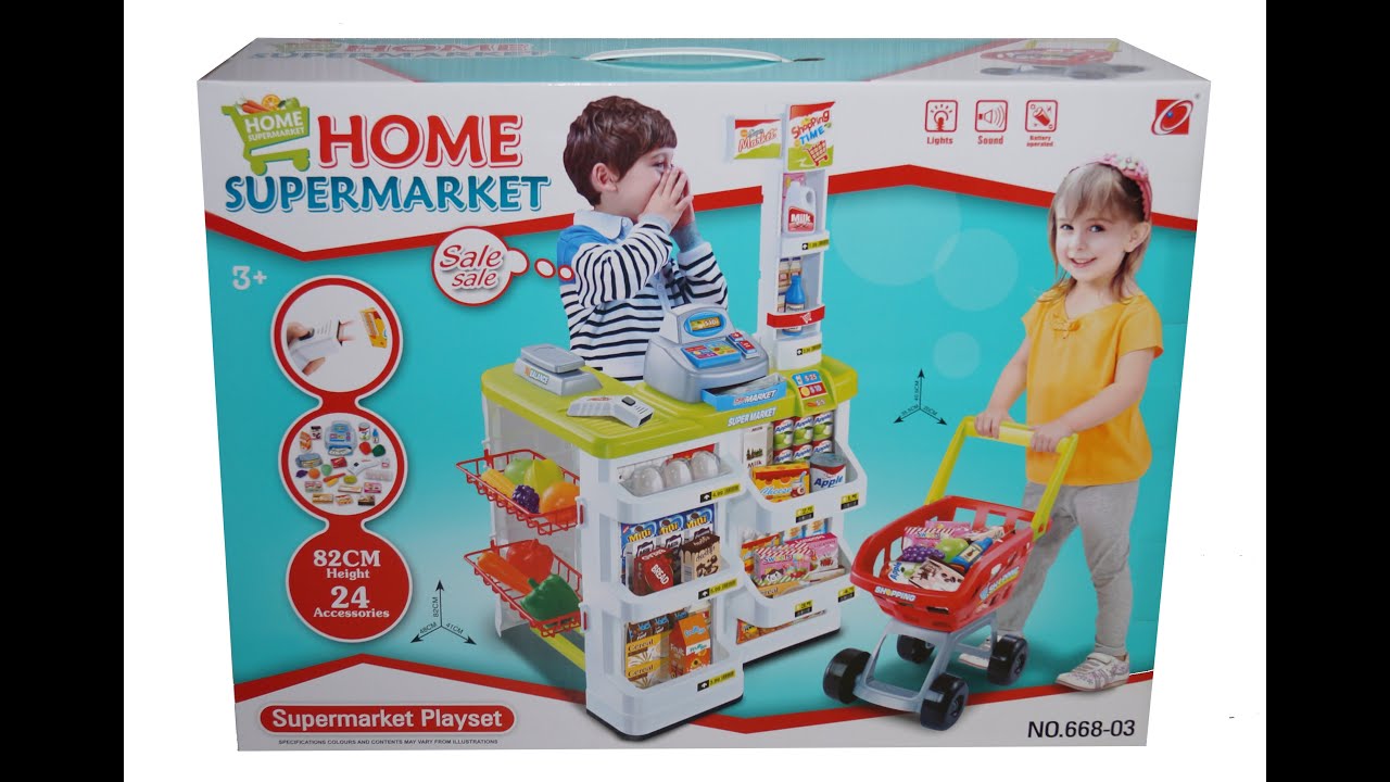 home supermarket toy