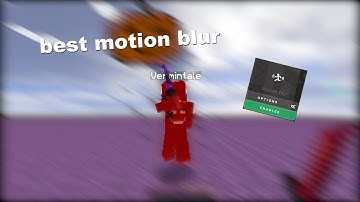 best motion blur for any client/launcher...