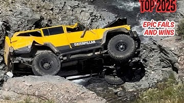 TOP 2025: Extreme 4x4 Fails, Deep Mud, Snow Trails & Off-Road Chaos! 🚜❄️💥