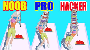 Grocery Cart Run - NOOB vs PRO vs HACKER All levels
