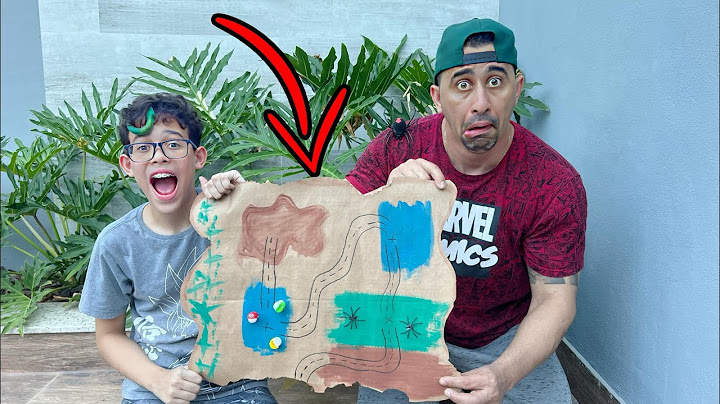 ACHAMOS UM MAPA DO TESOURO MUITO ANTIGO!