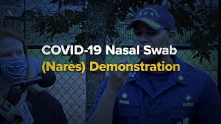 COVID-19 Nasal Swab Nares Demonstration