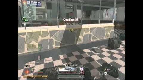 Modern Warefare 2:  montage: quickscopes, no scopes, 360 scope, throwing knives