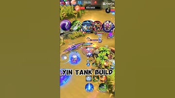 Unstoppable to Yin Build#yin #mlbb