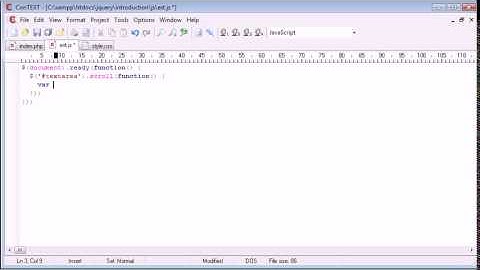 jQuery Tutorial   83   scrollTop