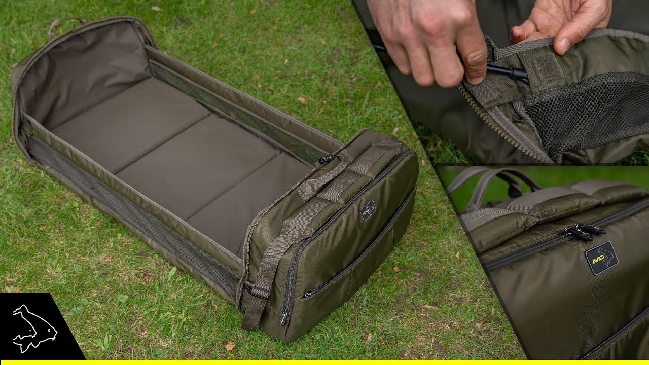 Unhooking Mat Fishing Bag British made luggage for angling & fish care.