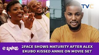2Baba Shows Maturity After Alex Ekubo Kissed Annie Idibia On Movie Set 2Baba Shows Maturity After Alex Ekubo Kissed Annie Idibia On Movie Set