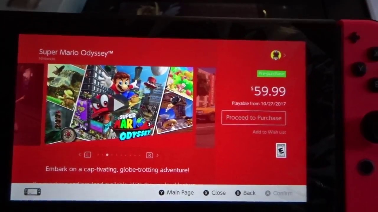 Super Mario Odyssey  Nintendo Switch Digital Download