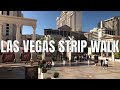 4K⁶⁰ Walking the Las Vegas Strip 2019 Day to Dusk | Binaural Audio Virtual Tour