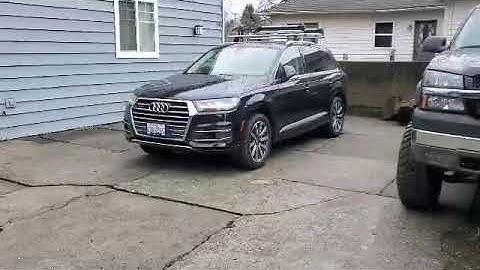 Audi Q7 4M Remote start system, USA