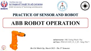 ABB Robot Operation - Practice of Sensor and Robot