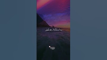 القارئ قاسم الجبوري . وَمَا أَرْسَلْنَاكَ إِلَّا رَحْمَةً لِّلْعَالَمِينَ
