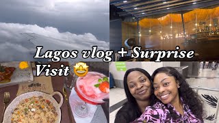 Seeing my sister after a year *Emotional* \/\/ Lagos Vlog \/\/ Fun🤩\/\/ Surprising my mum