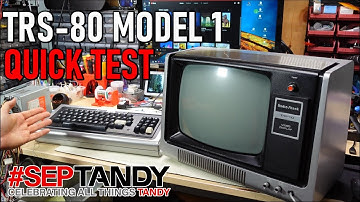 TRS-80 Model 1 test and teardown