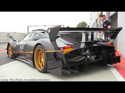 Pagani Zonda Revolucion INSANE Sound!