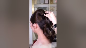 Tạo kiểu tóc cô dâu #makeup #taokieutoc #tuhoctrangdiem #trending