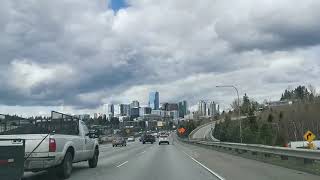 Let's drive to Downtown Bellevue (thru Highway 405 North) Washington News