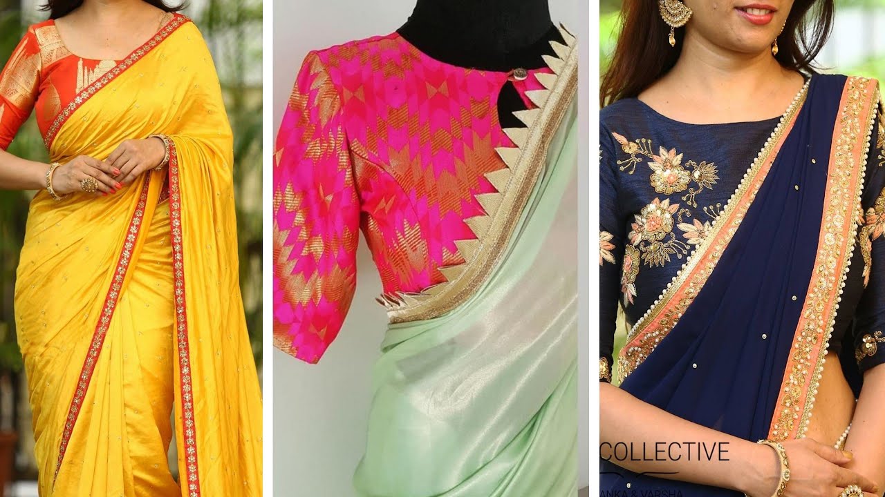 Border Sarees Collection - Try These 15 Designs For Trending Look