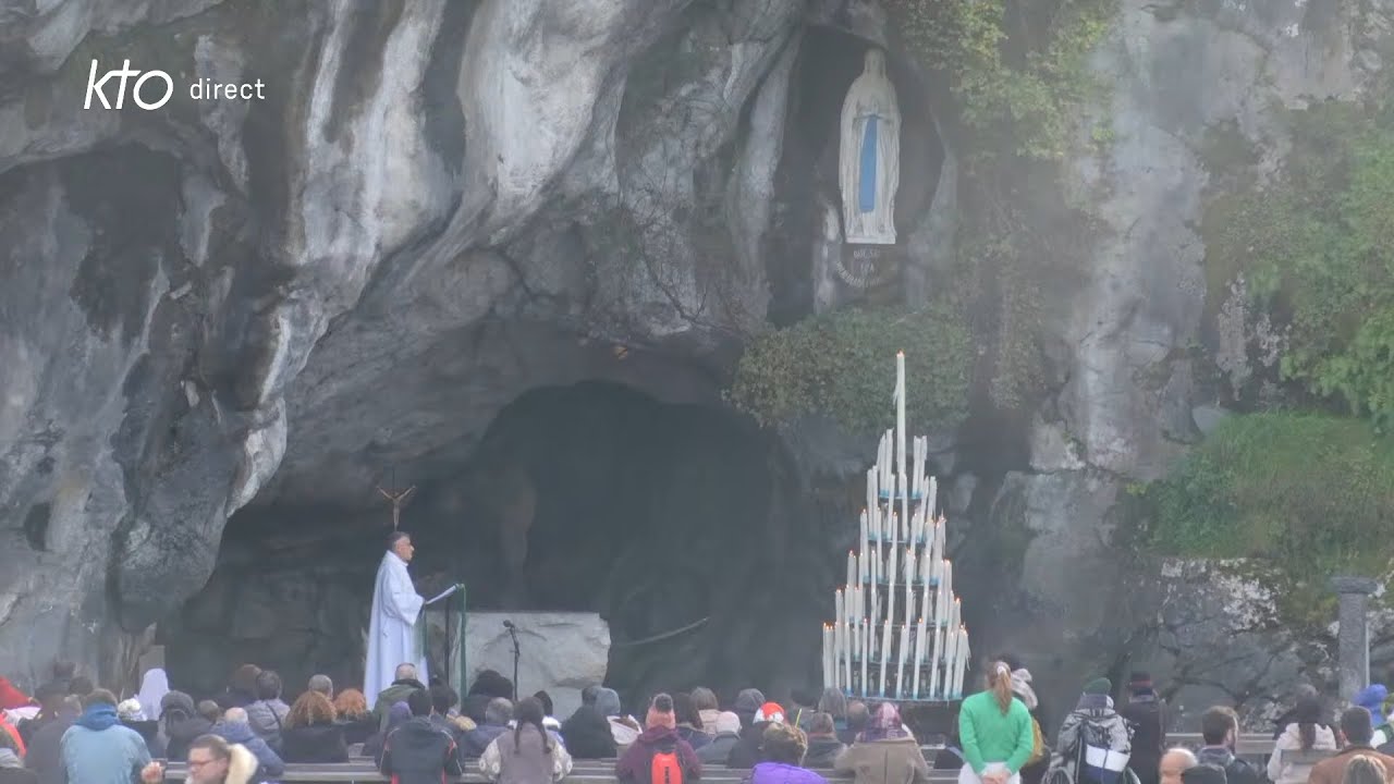 Chapelet du 4 février 2026 à Lourdes