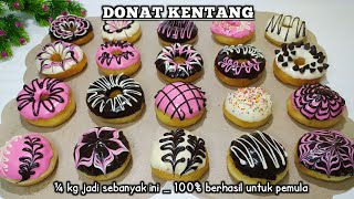 5 Menit, Anti Kempes! Resep Donat Kentang Krispi Dan Lembut [100% Sukses]