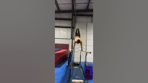 Guy Falls Miserably While Attempting to Perform Trick on Parallel Bars - 1304615