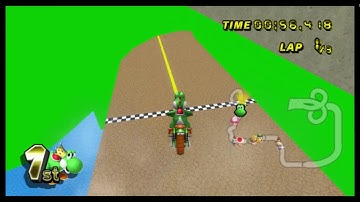 Lavaquatic (1.0) - MKWii Custom Track - 150cc VS race