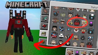 SKIBIDI TOILET Addon in Minecraft PE [ADDON UPDATE]