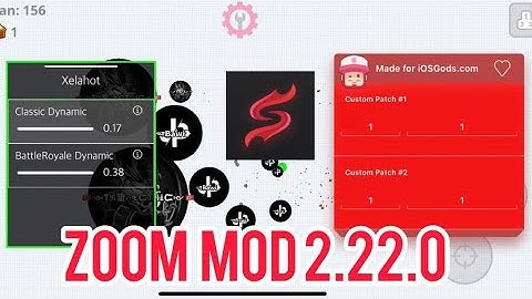 NEW VERSİON 2.22.0  ZOOM MOD (AGARİO MOBİLE) IOS ZOOM