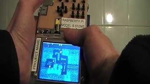 Raspberry Pi Battery Powered Portable Hand Held MAME Game Console