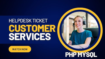 PHP & MySQL Helpdesk Ticket System: No Framework Needed 🚀