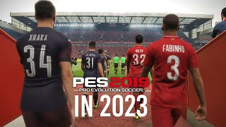 PES 2019 in 2023 Liverpool vs Arsenal Realistic Gameplay