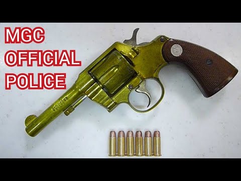 武*D様 モデルガン　MGC　オフィシャルポリス　コルト　リボルバー タナカワークス コルトポリス ポジティブ 3rd R−model スチール