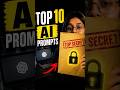 10 AI Prompts Every Creator Is Hiding#AI #prompts