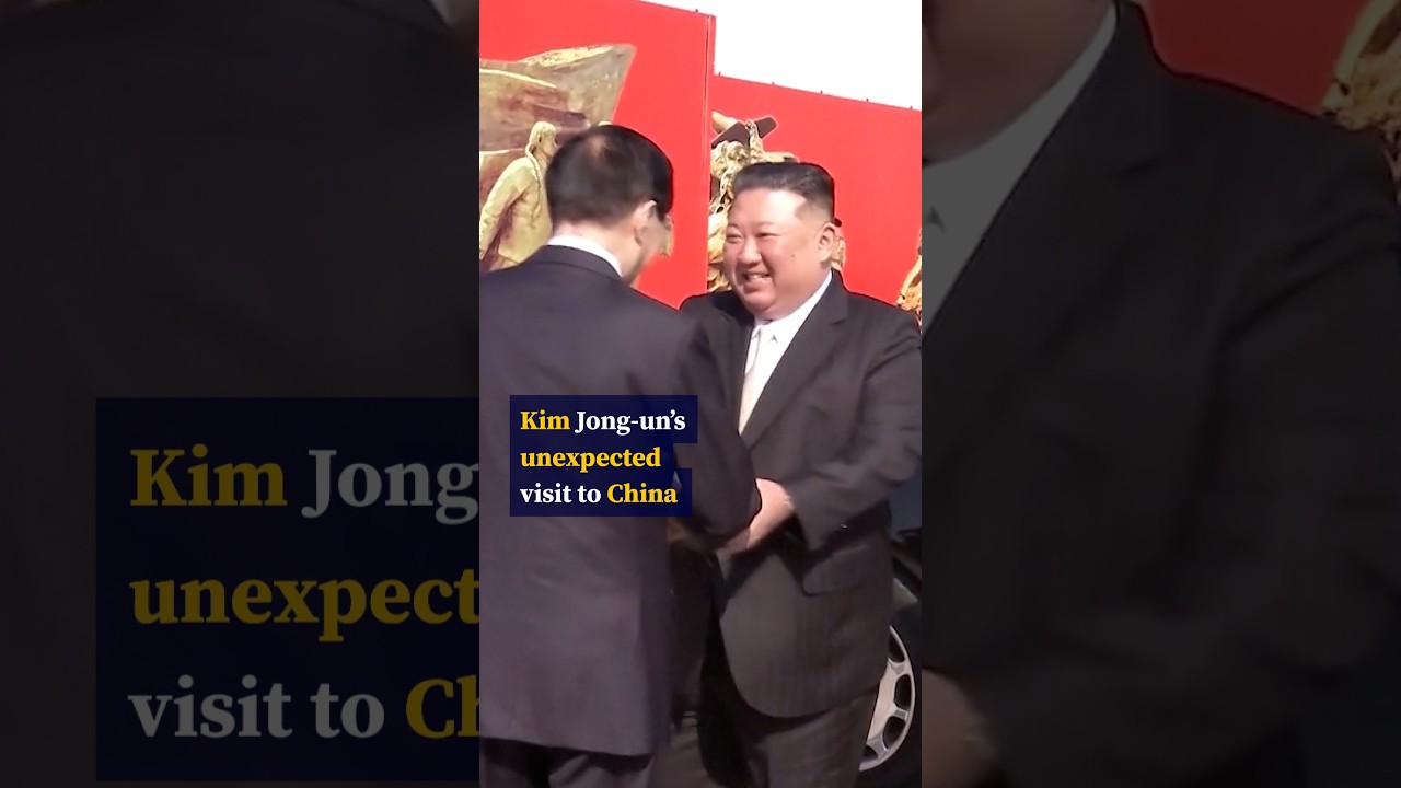 North Korean leader Kim Jong-un pays unexpected visit to Chinese border city of Dandong