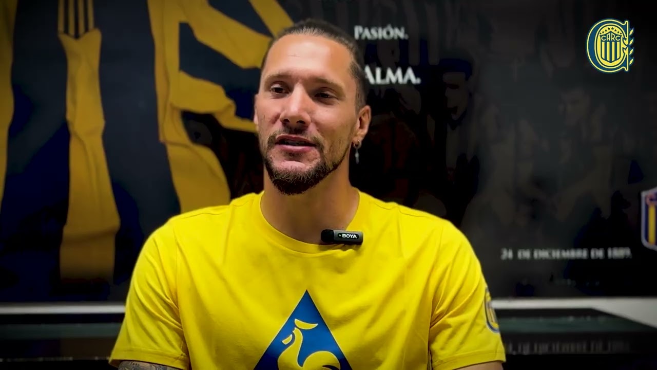 Declaraciones de Jeremías Ledesma en su regreso a Rosario Central