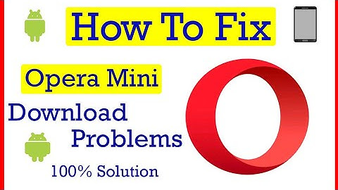 How to Fix Download Problems in Opera Mini Browser Tamil | Thilak Tech