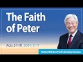 Eng the faith of peter  good news mission sunday service live