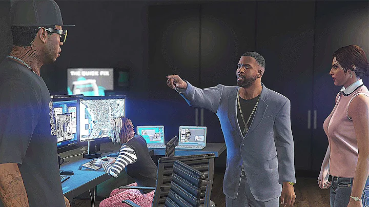 All Franklin and Lamar Scenes in GTA 5 Online The ...