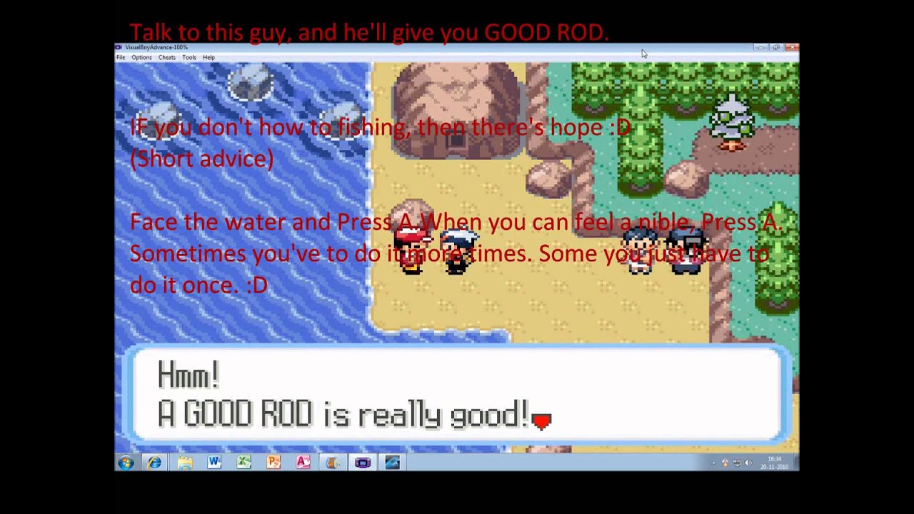 how to get a fishing rod in pokemon crystal
