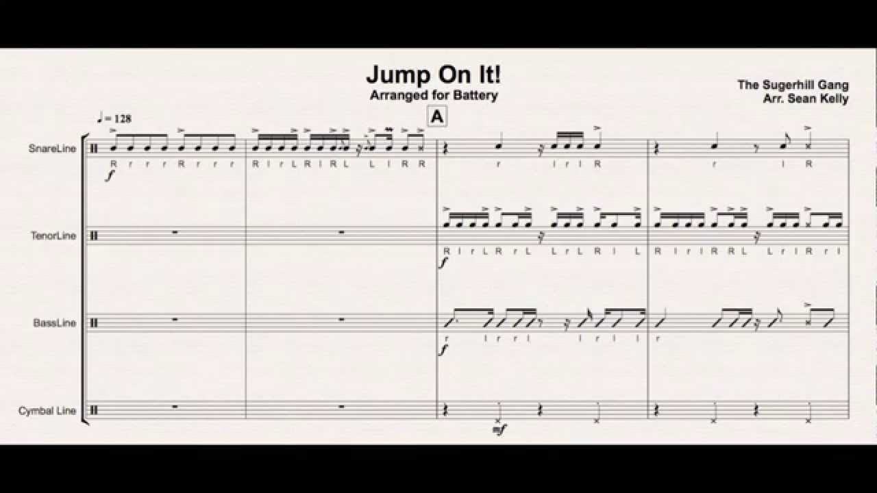 jump on it drumline cadence youtube
