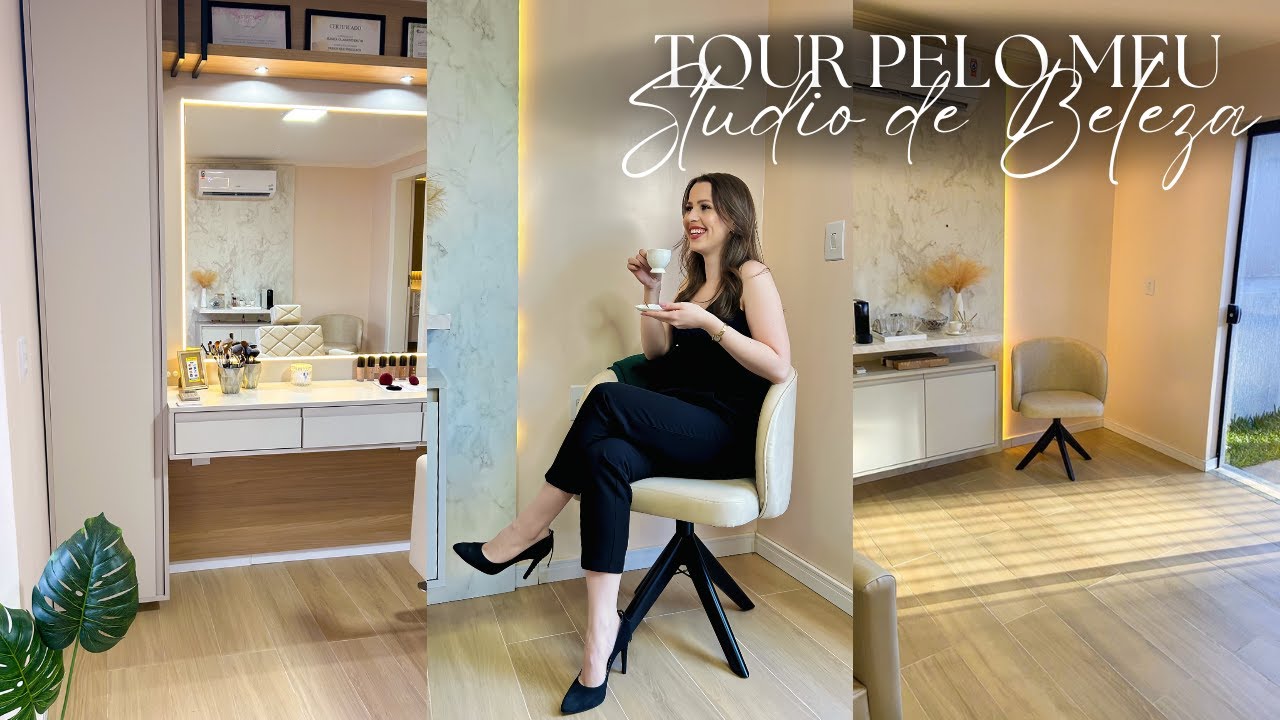 Tour pelo meu Studio de Beleza!